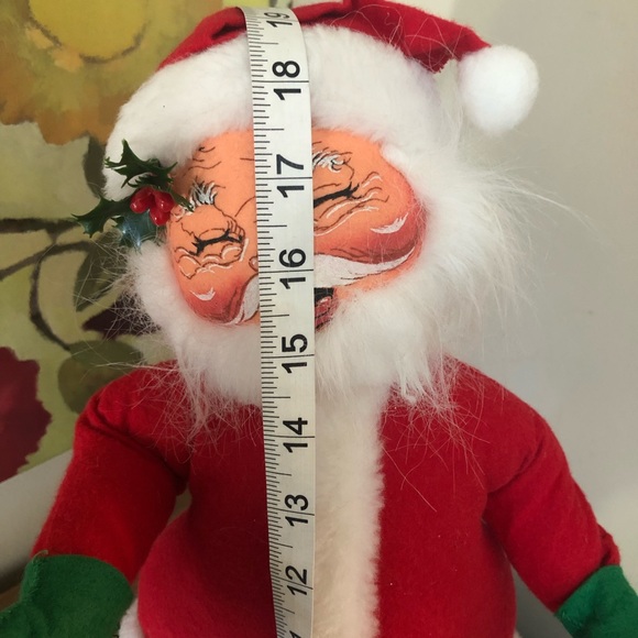 Annalee Dolls Happy Santa 5504 Flexible  18” - Picture 8 of 9